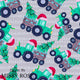 Christmas - Design 152 - Tractor Fabric