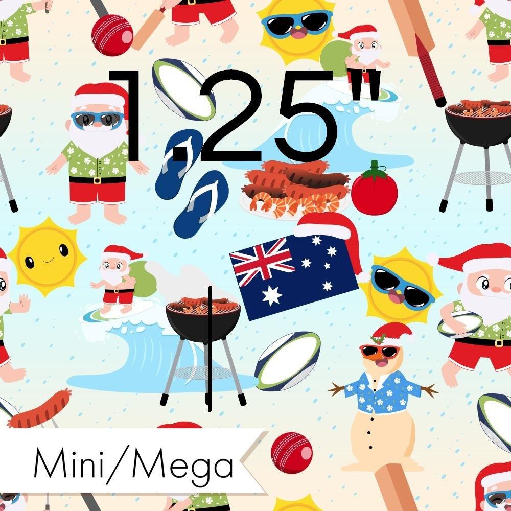 Christmas Design 153 Summer Fabric – made-to-order custom fabric by the metre | Fabric by Missy Rose