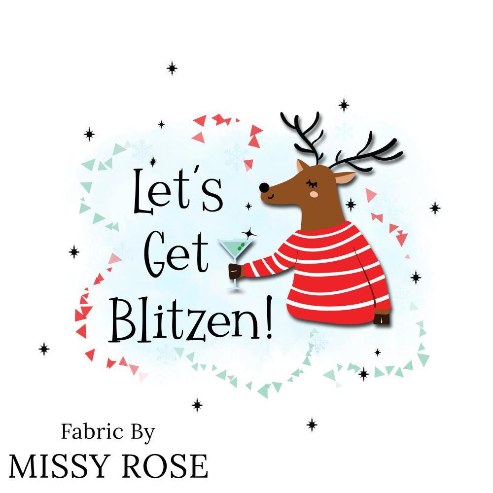 Christmas Design 158 Panel fabric – pre-order designer fabric Australia | Fabric by Missy Rose