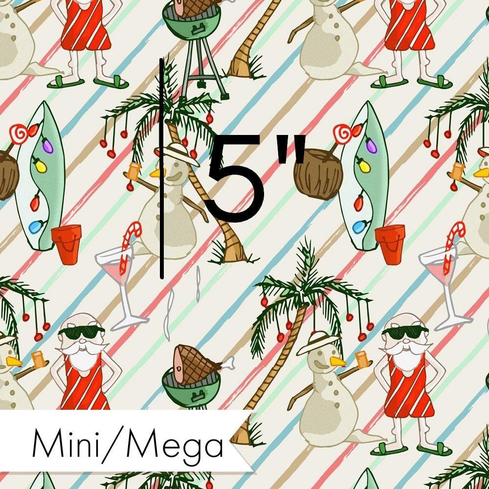 Christmas Design 161 Tropical Fabric – made-to-order custom fabric by the metre | Fabric by Missy Rose