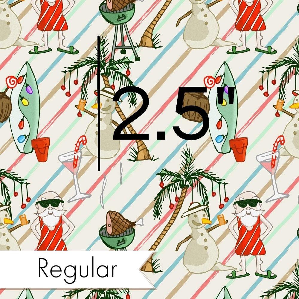 Christmas Design 161 Tropical Fabric – custom printed pre-order fabric Australia | Fabric by Missy Rose
