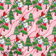 Christmas - Design 162 - Dancing Unicorn Fabric