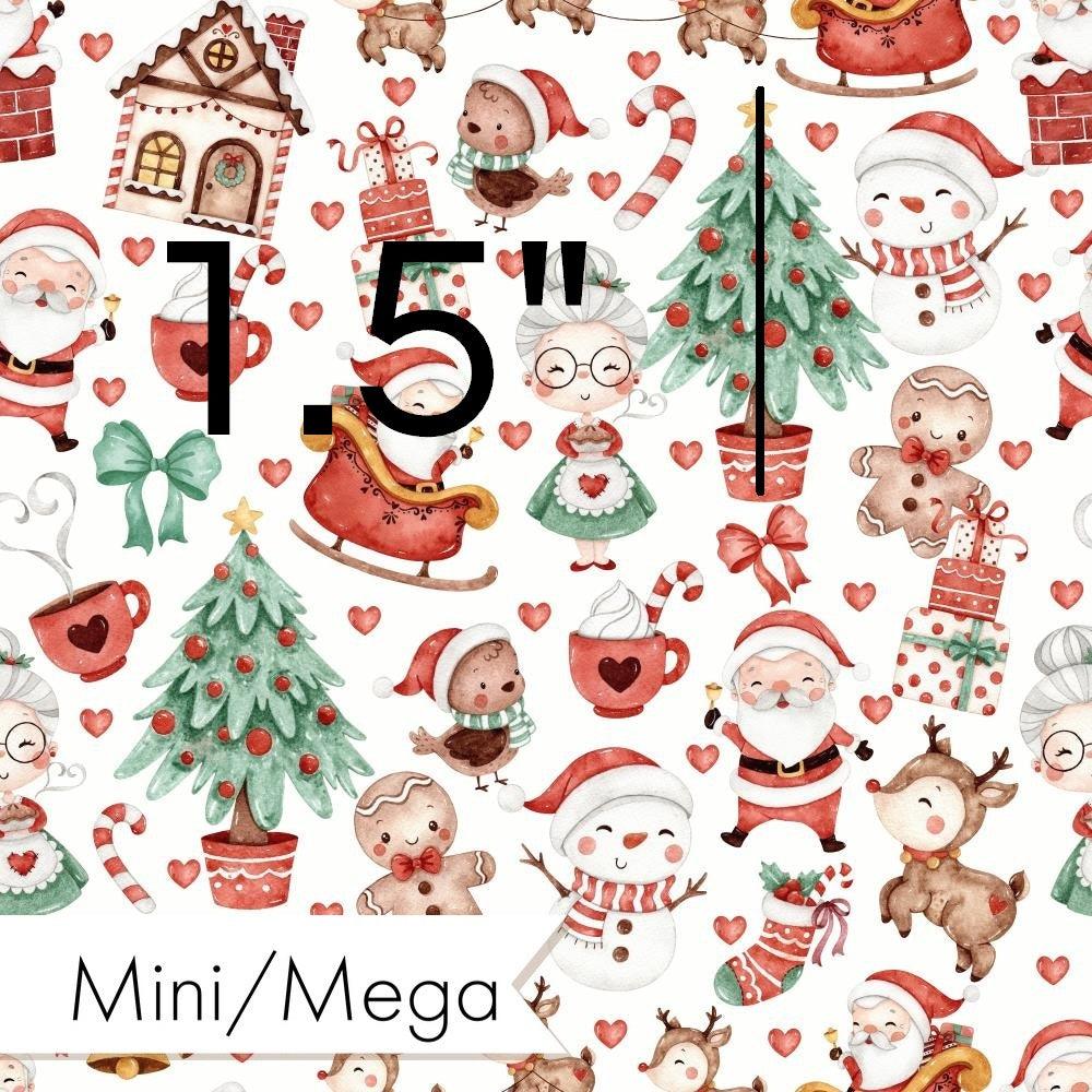 Christmas Design 163 Mrs Claus Fabric – pre-order designer fabric Australia | Fabric by Missy Rose