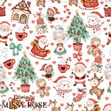 Christmas - Design 163 - Mrs Claus Fabric
