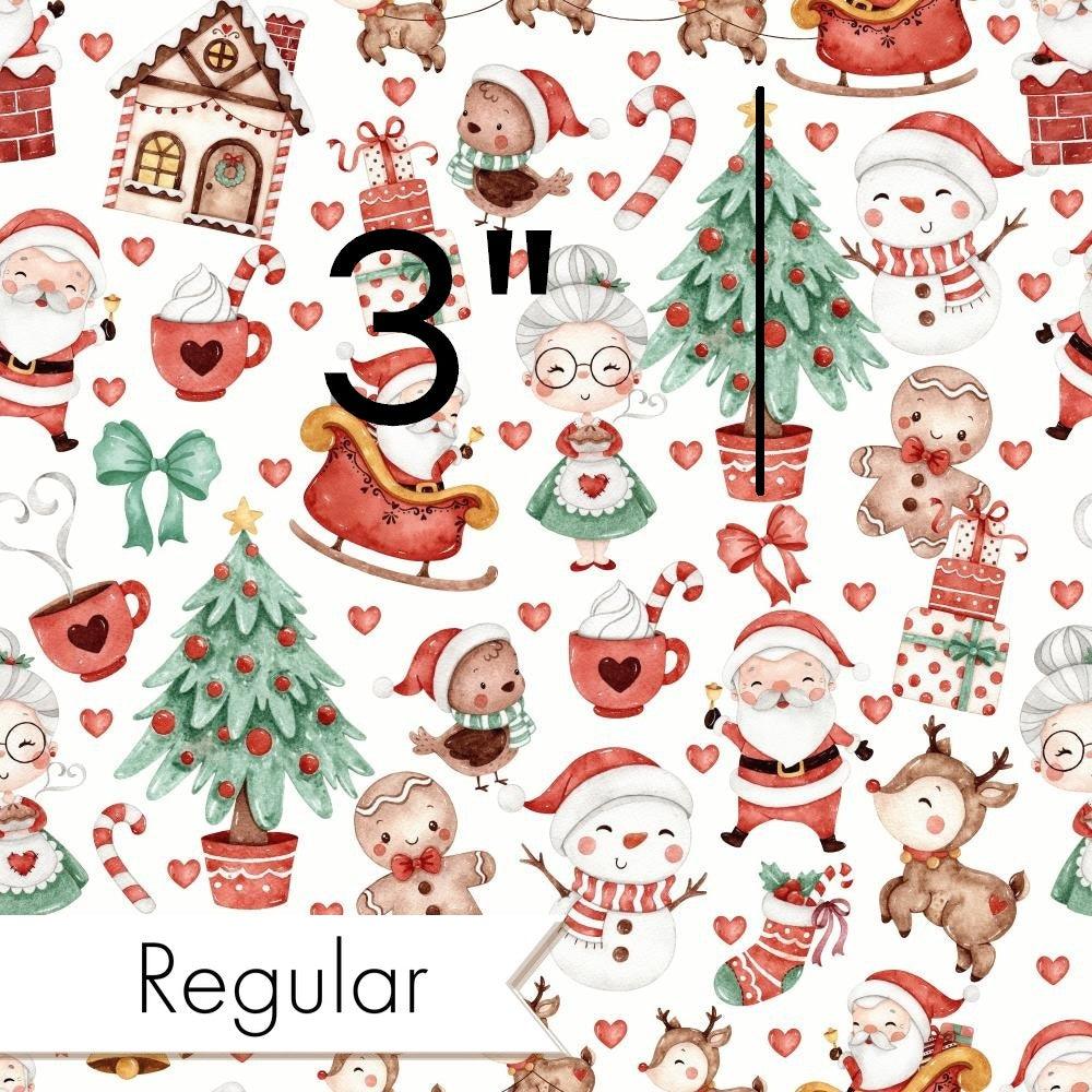 Christmas Design 163 Mrs Claus Fabric – premium custom printed fabric for sewing | Fabric by Missy Rose