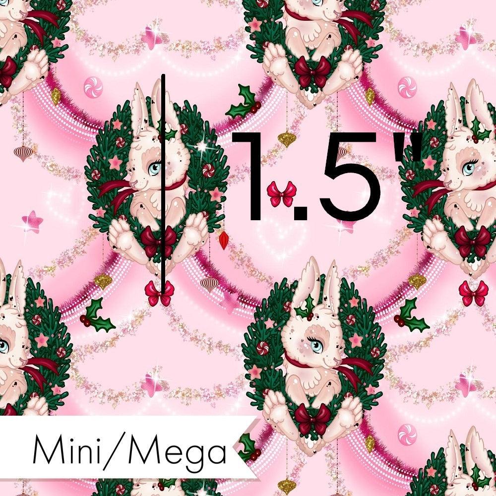 Christmas Design 164 Bunny Fabric – Australian custom printed fabric pre-order | Fabric by Missy Rose