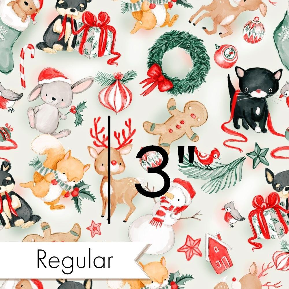 Christmas Design 166 Cuties Fabric – premium custom printed fabric for sewing | Fabric by Missy Rose