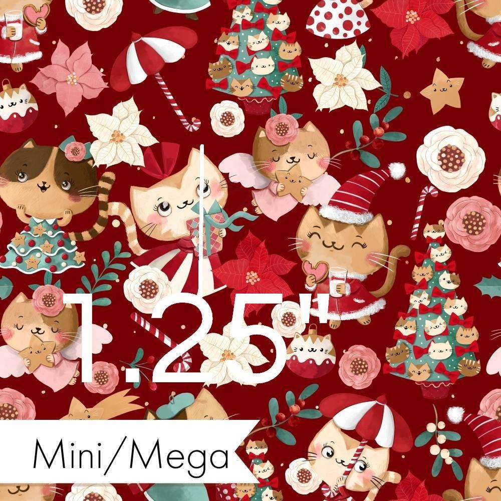 Christmas Design 170 Cats Fabric – pre-order designer fabric Australia | Fabric by Missy Rose
