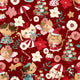 Christmas - Design 170 - Cats Fabric