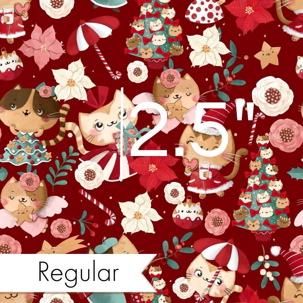 Christmas Design 170 Cats Fabric – premium custom printed fabric for sewing | Fabric by Missy Rose