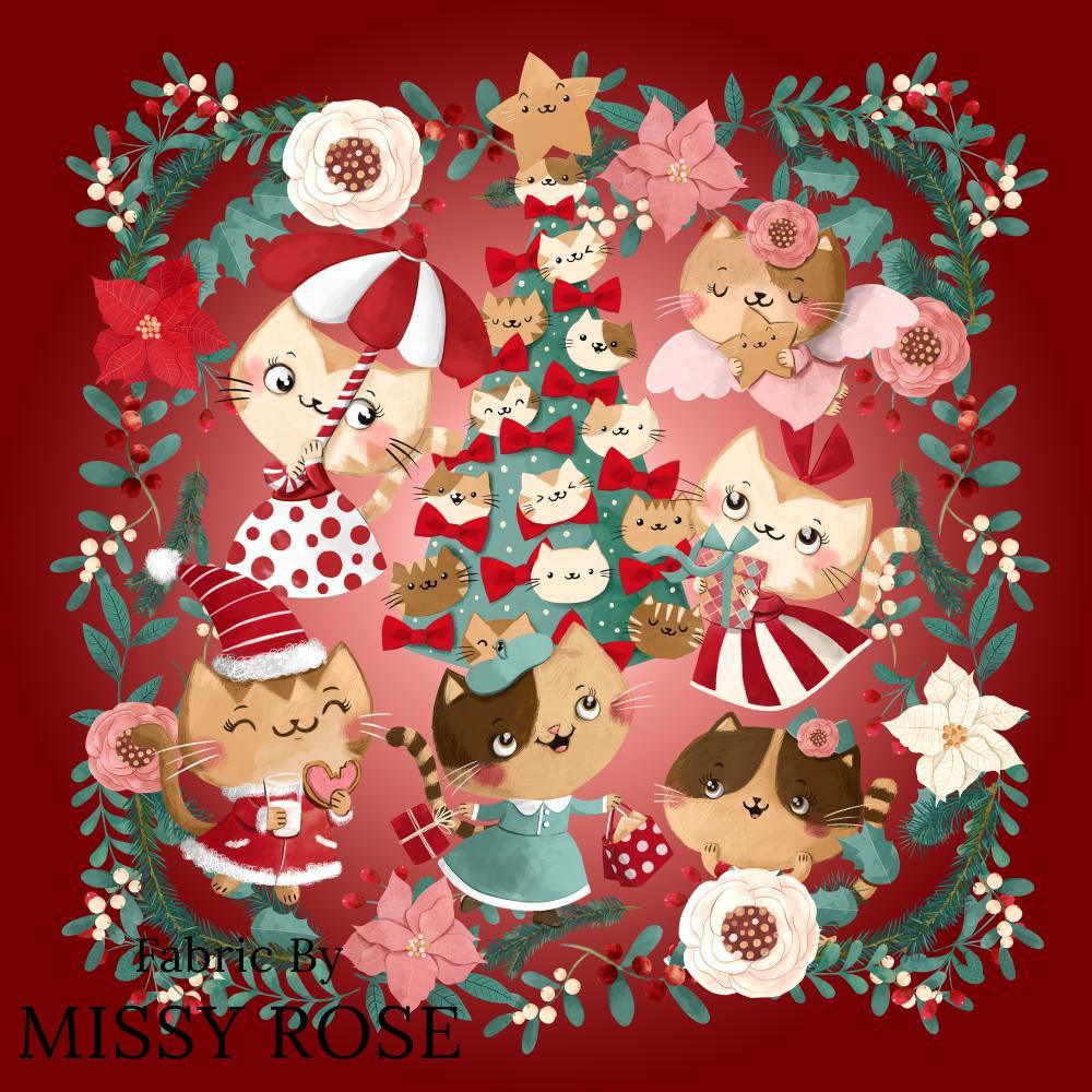 Christmas Design 170 Panel fabric – made-to-order custom fabric by the metre | Fabric by Missy Rose