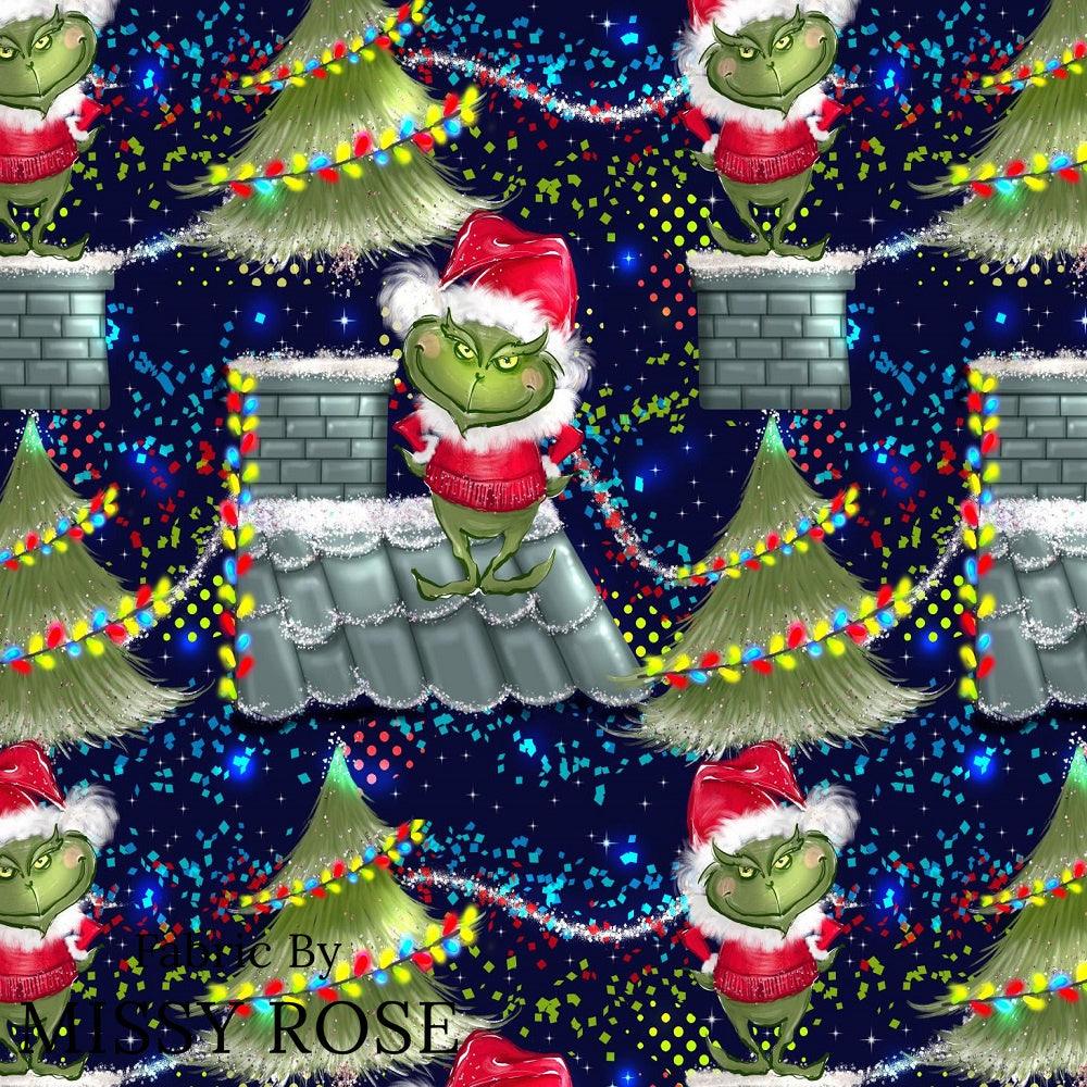 Christmas Design 176 Little Man Fabric – Australian custom printed fabric pre-order | Fabric by Missy Rose