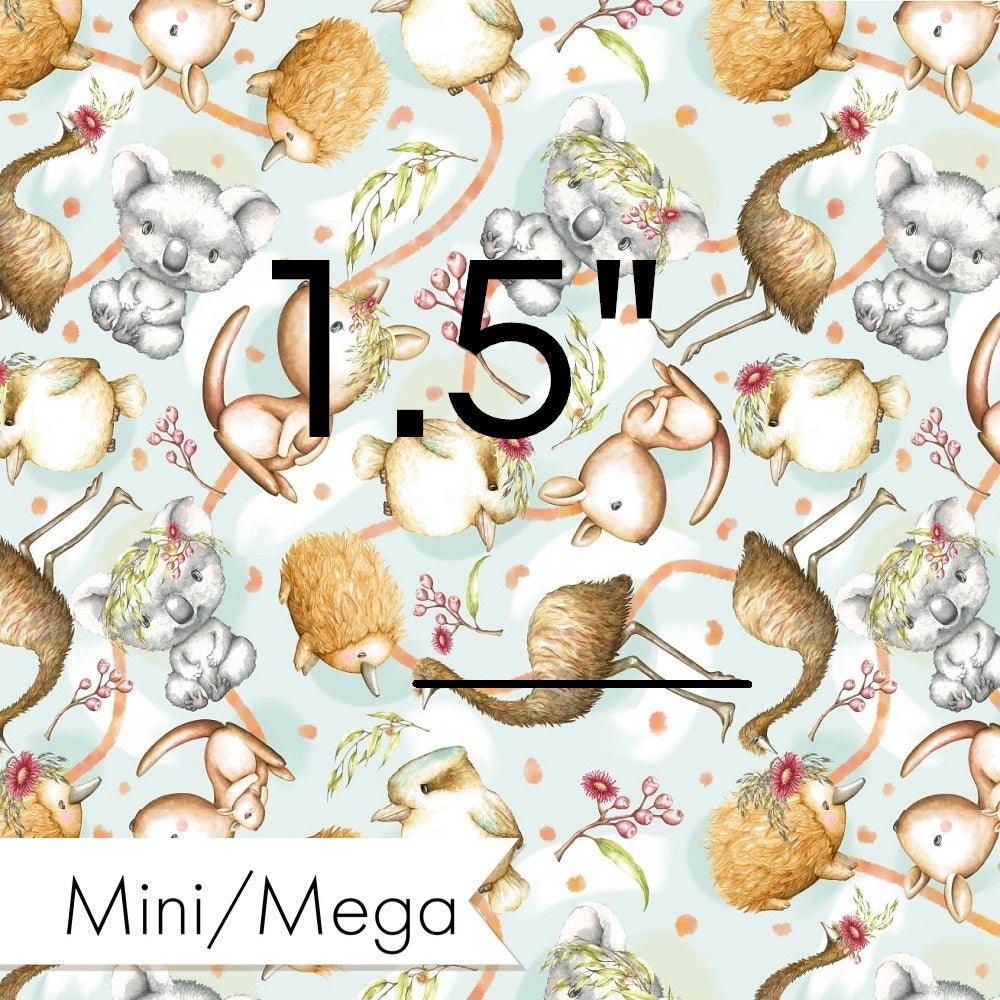Christmas Design 177 Animals Fabric – custom printed pre-order fabric Australia | Fabric by Missy Rose