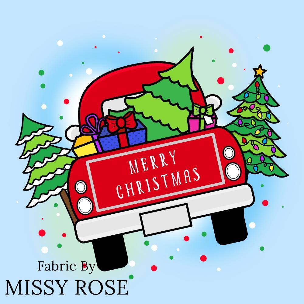 Christmas Design 178 Panel fabric – pre-order designer fabric Australia | Fabric by Missy Rose