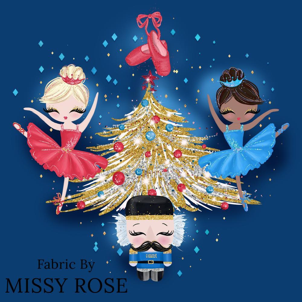 Christmas Design 180 Panel fabric – made-to-order custom fabric by the metre | Fabric by Missy Rose