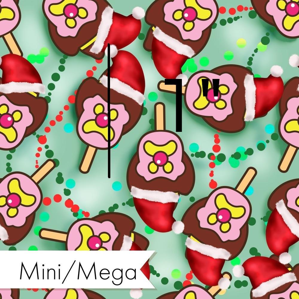 Christmas Design 182 Ice Cream Fabric – made-to-order custom fabric by the metre | Fabric by Missy Rose