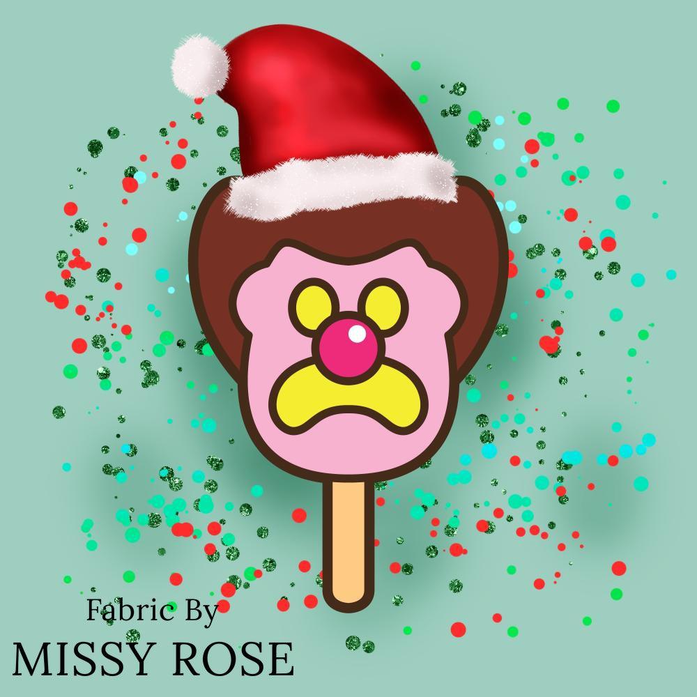 Christmas Design 182 Panel fabric – premium custom printed fabric for sewing | Fabric by Missy Rose