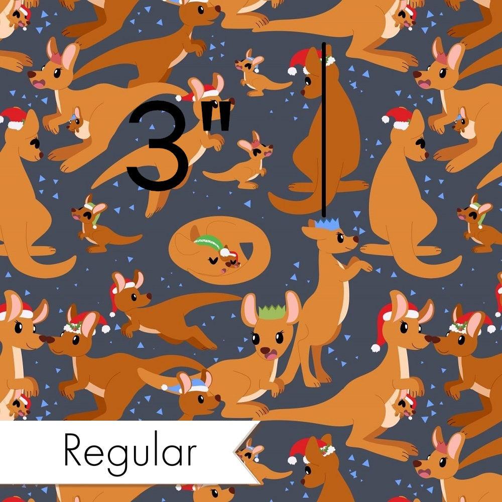 Christmas Design 183 Kangaroo Fabric – pre-order designer fabric Australia | Fabric by Missy Rose