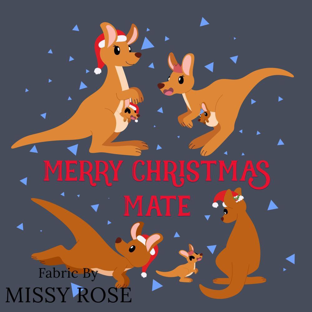 Christmas Design 183 Panel fabric – pre-order designer fabric Australia | Fabric by Missy Rose