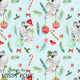 Christmas - Design 185 - Koala Fabric