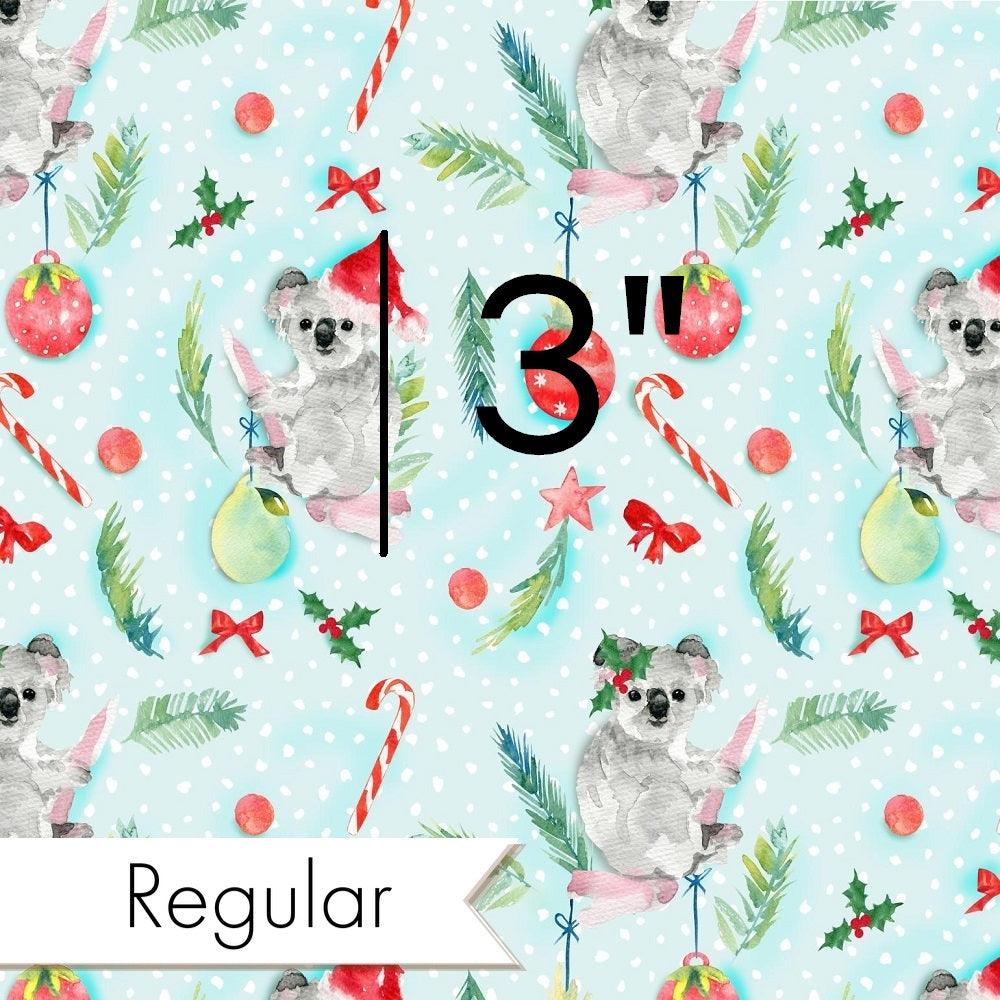 Christmas Design 185 Koala Fabric – Australian custom printed fabric pre-order | Fabric by Missy Rose