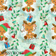 Christmas - Design 189 - Reindeer Fabric