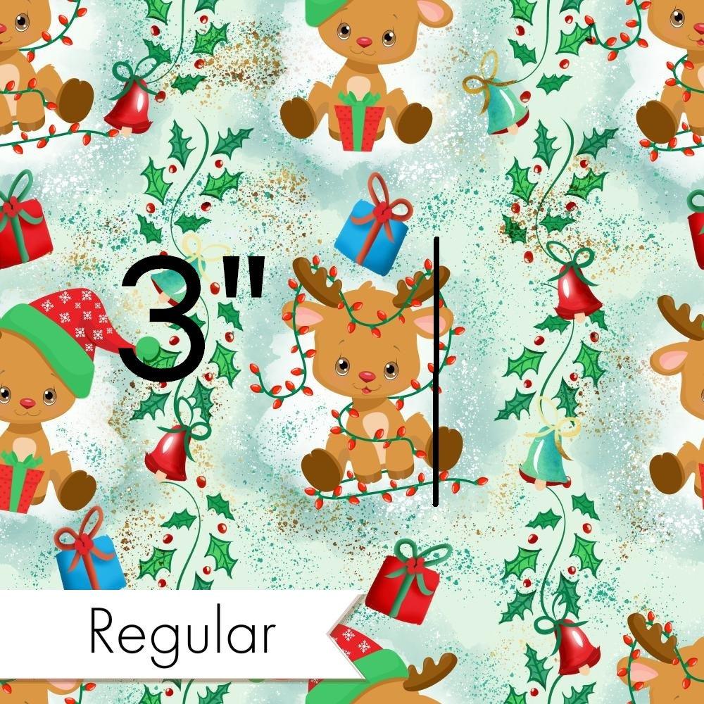 Christmas Design 189 Reindeer Fabric – Australian custom printed fabric pre-order | Fabric by Missy Rose