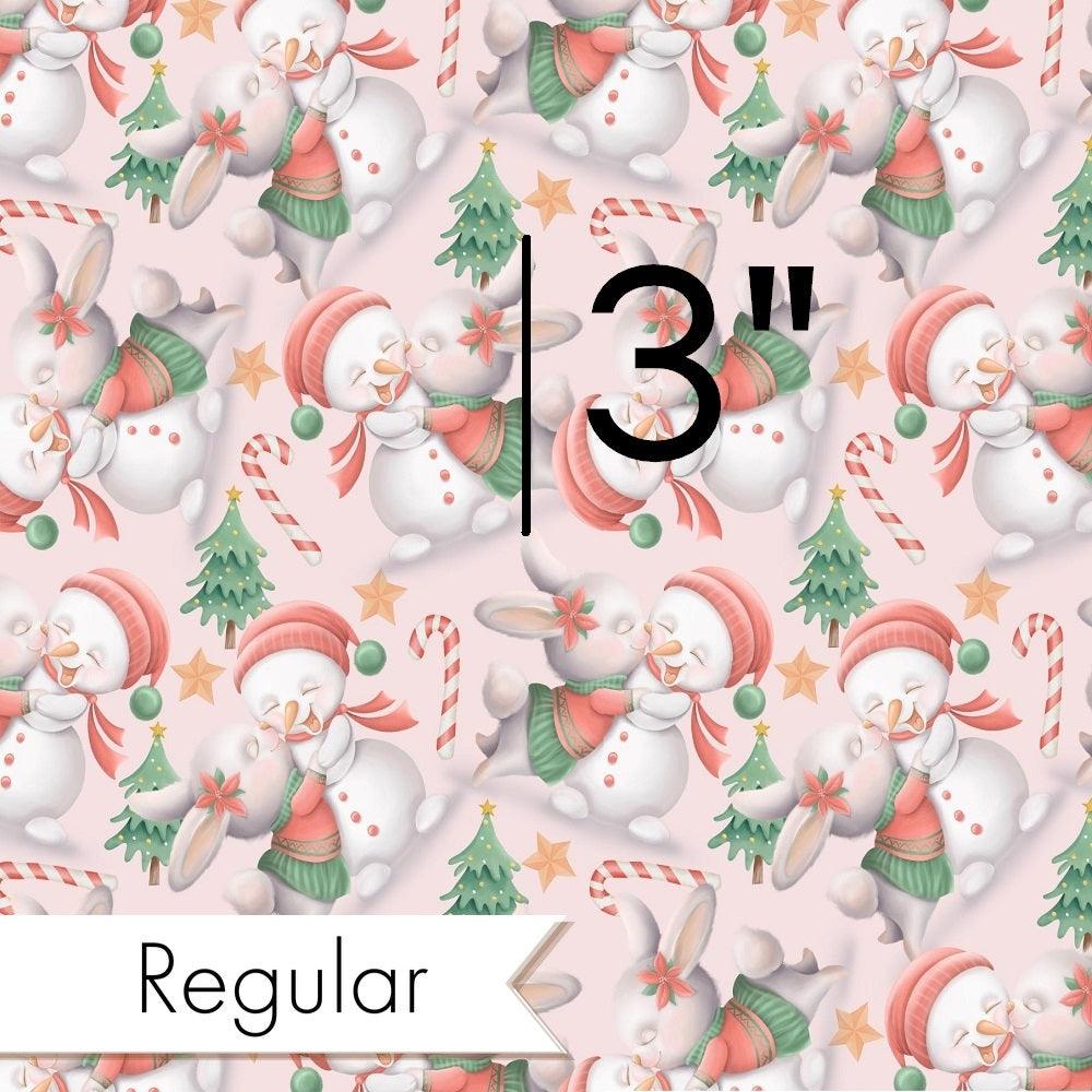 Christmas Design 19 Snow Person Fabric – made-to-order custom fabric by the metre | Fabric by Missy Rose