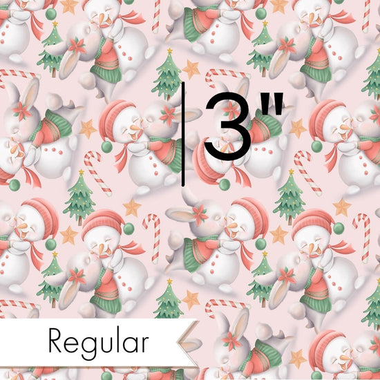 Christmas - Design 19 - Snow Person Fabric