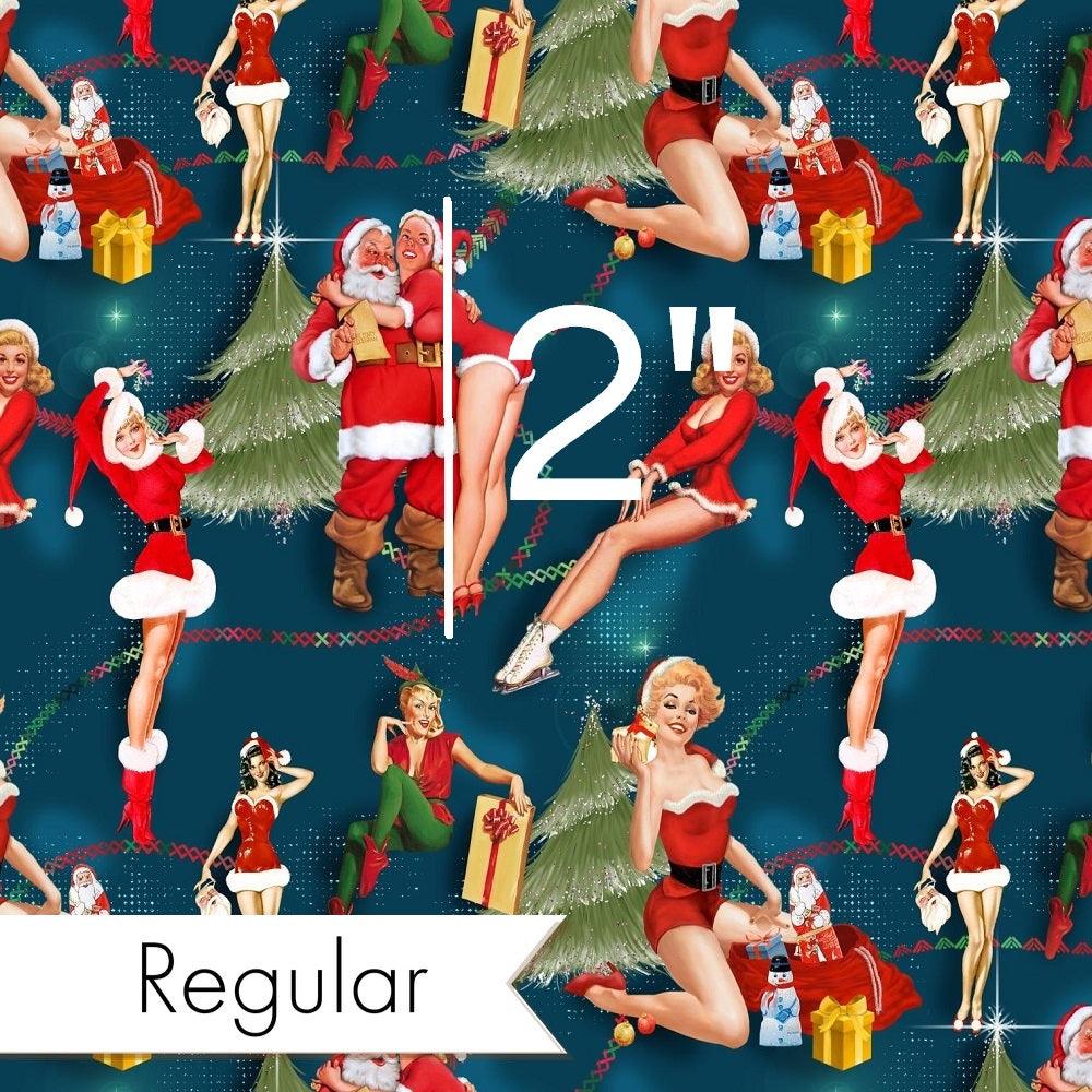 Christmas Design 190 Pinup Fabric – premium custom printed fabric for sewing | Fabric by Missy Rose