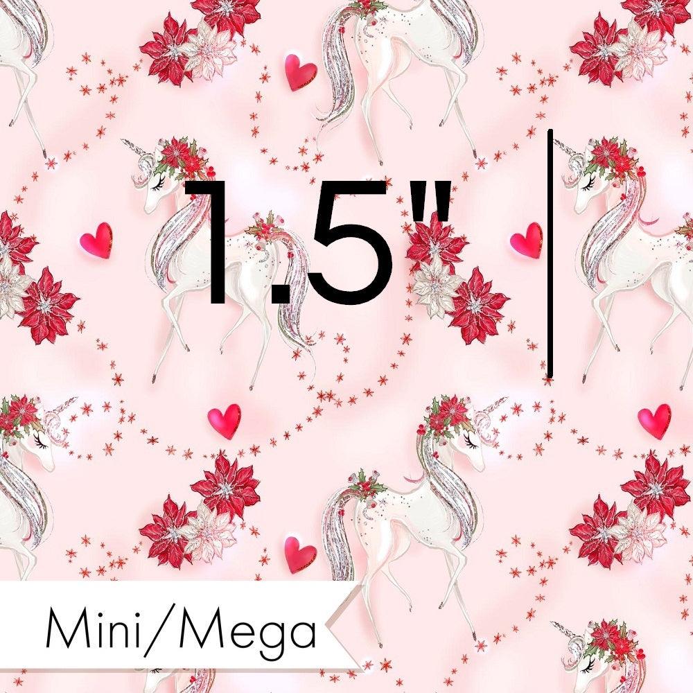 Christmas Design 191 Unicorn Fabric – pre-order designer fabric Australia | Fabric by Missy Rose