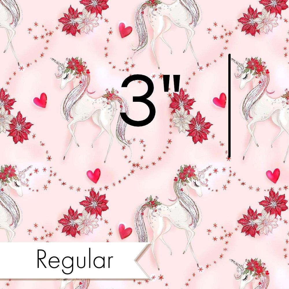 Christmas Design 191 Unicorn Fabric – premium custom printed fabric for sewing | Fabric by Missy Rose