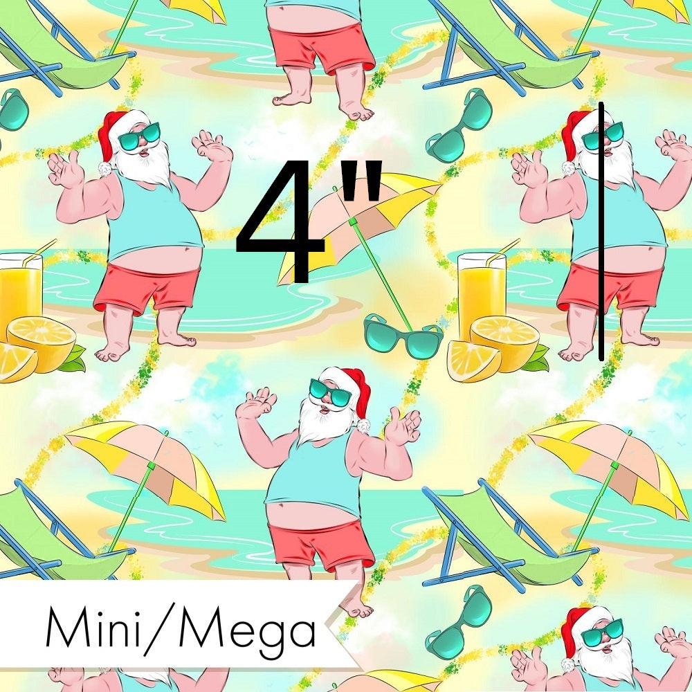 Christmas Design 192 Beach Fabric – custom printed pre-order fabric Australia | Fabric by Missy Rose