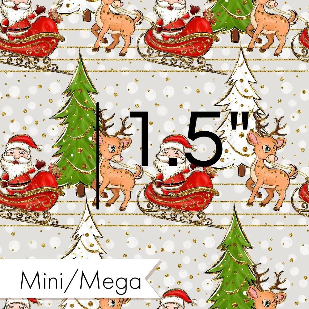 Christmas Design 193 Sleigh Fabric – made-to-order custom fabric by the metre | Fabric by Missy Rose