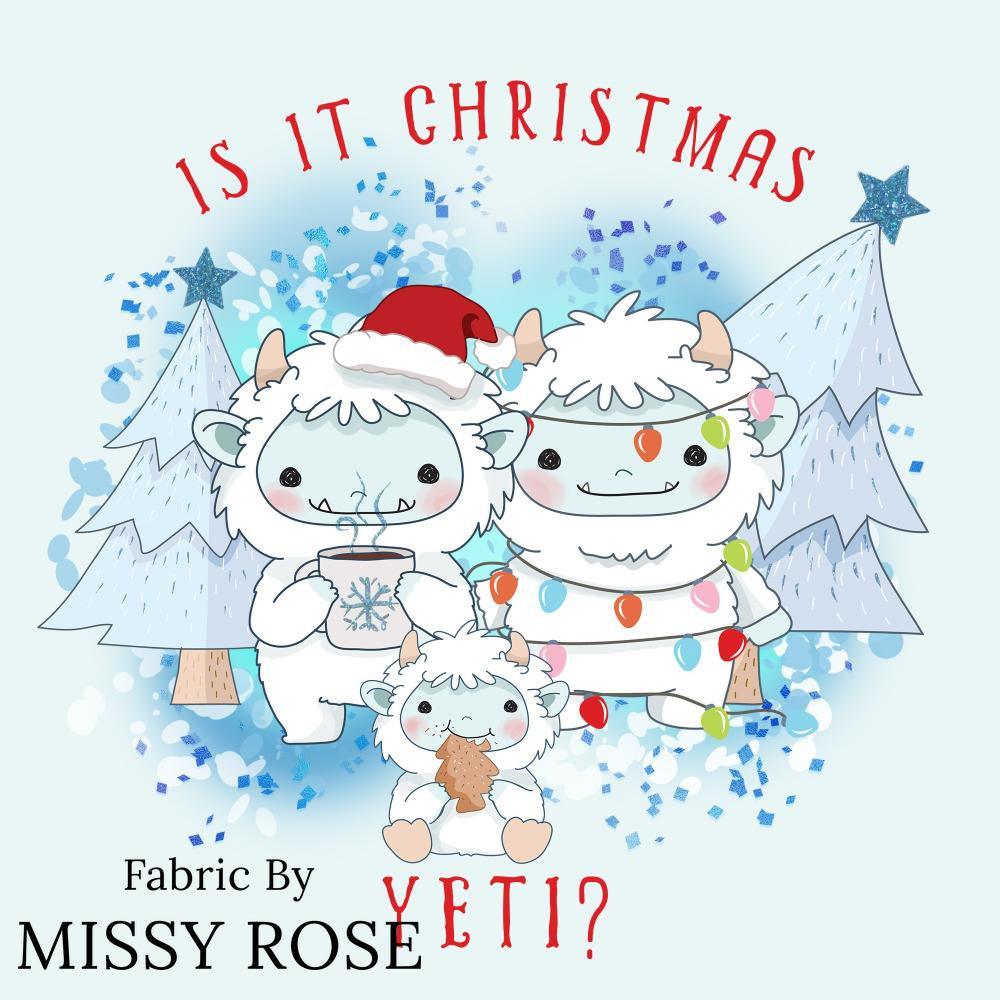 Christmas Design 195 Panel fabric – custom printed pre-order fabric Australia | Fabric by Missy Rose