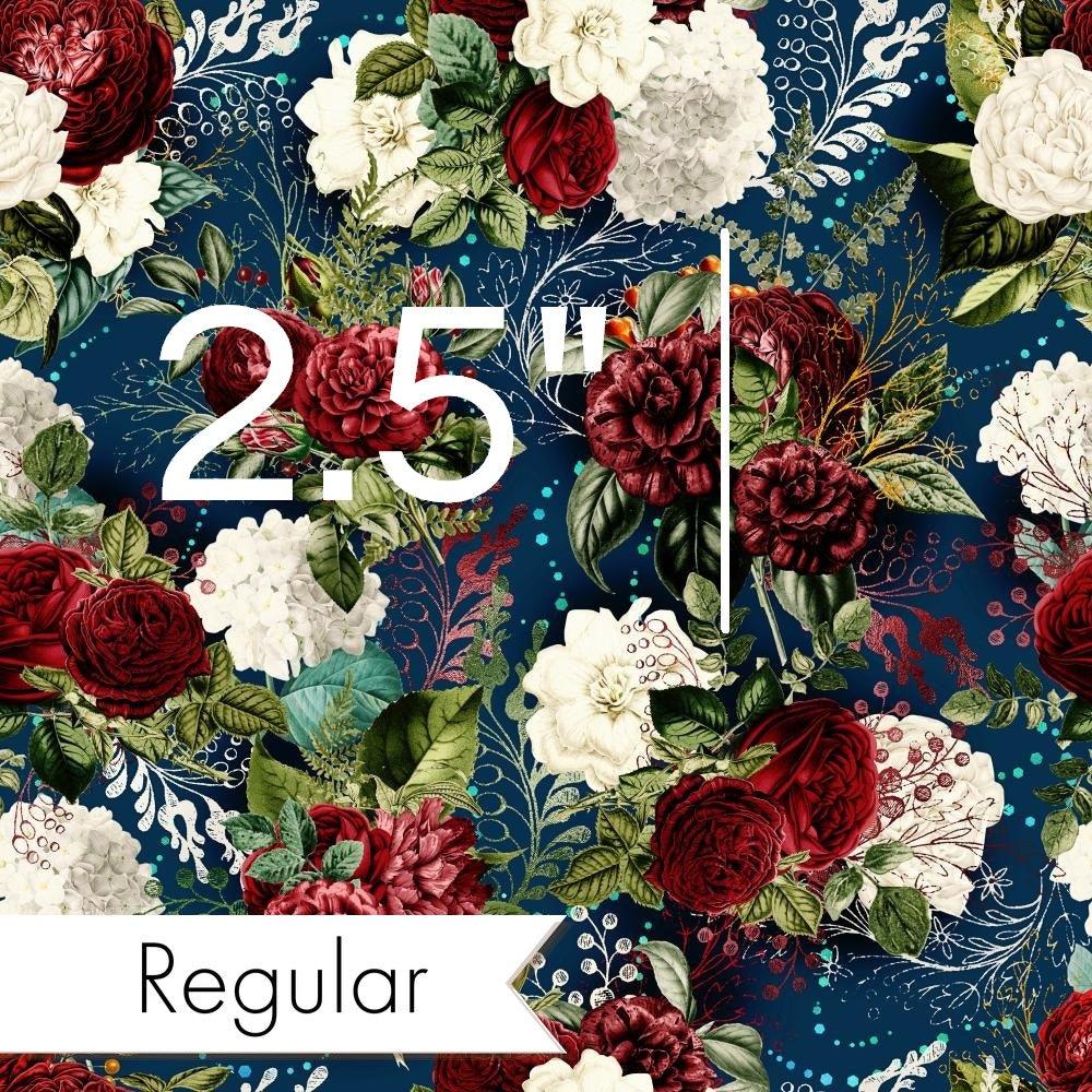 Christmas Design 196 Flowers Fabric – premium custom printed fabric for sewing | Fabric by Missy Rose