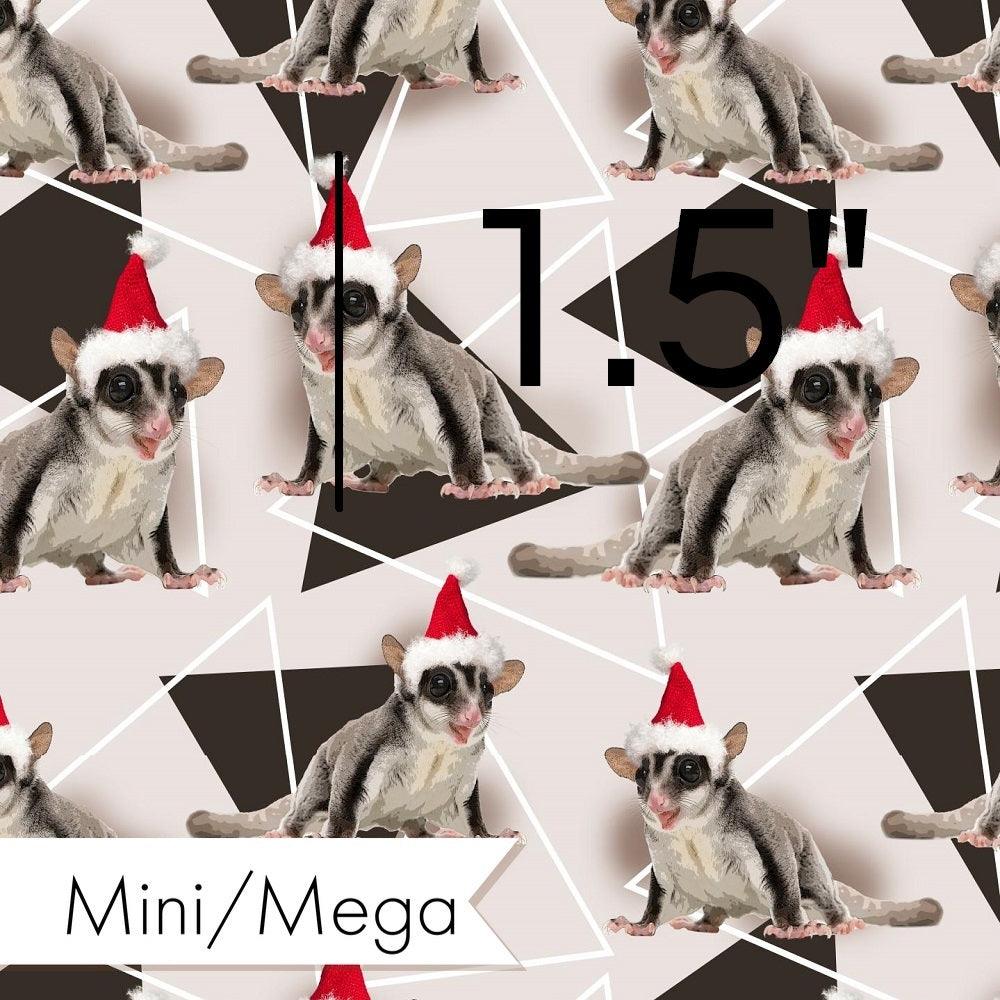 Christmas Design 197 Sugar Glider Fabric – custom printed pre-order fabric Australia | Fabric by Missy Rose