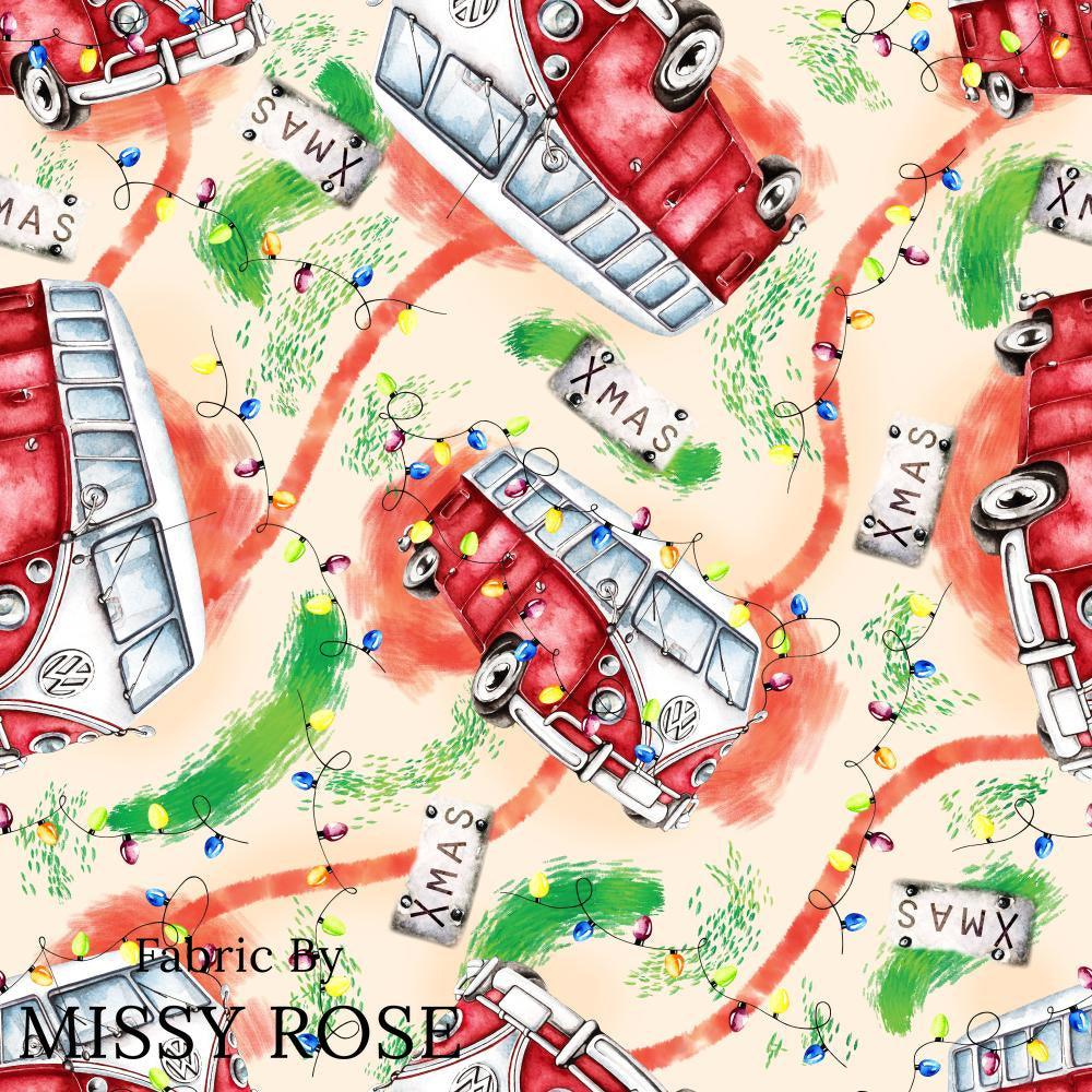 Christmas Design 198 Kombi Fabric – pre-order designer fabric Australia | Fabric by Missy Rose