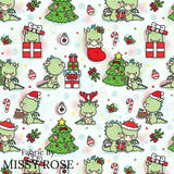 Christmas - Design 203 - Dragon Fabric