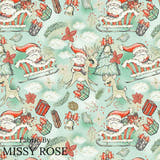 Christmas - Design 204 - Santa Fabric
