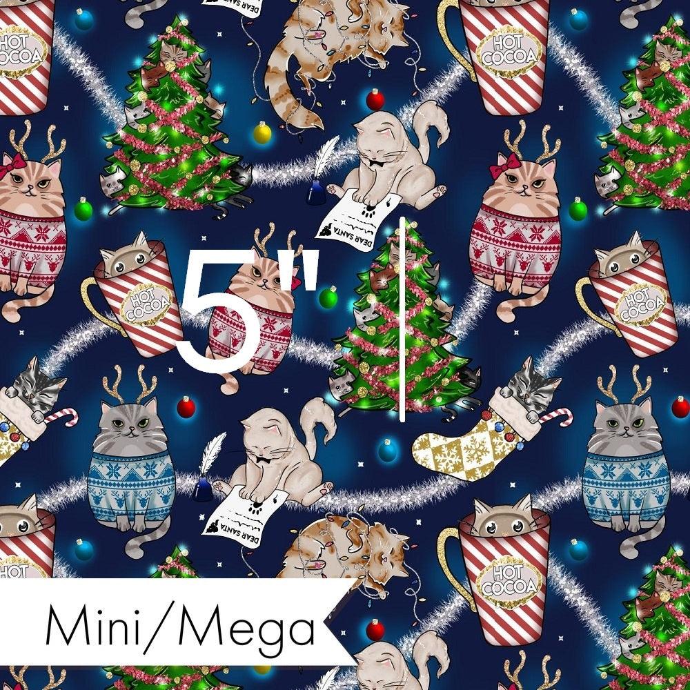 Christmas Design 210 Cheeky Cats Fabric – pre-order designer fabric Australia | Fabric by Missy Rose