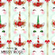Christmas - Design 212 - Mint Unicorn Fabric