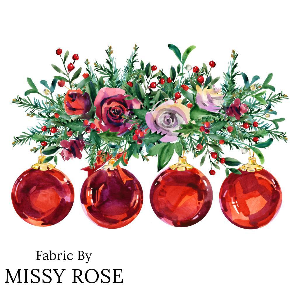 Christmas Design 213 Panel fabric – pre-order designer fabric Australia | Fabric by Missy Rose