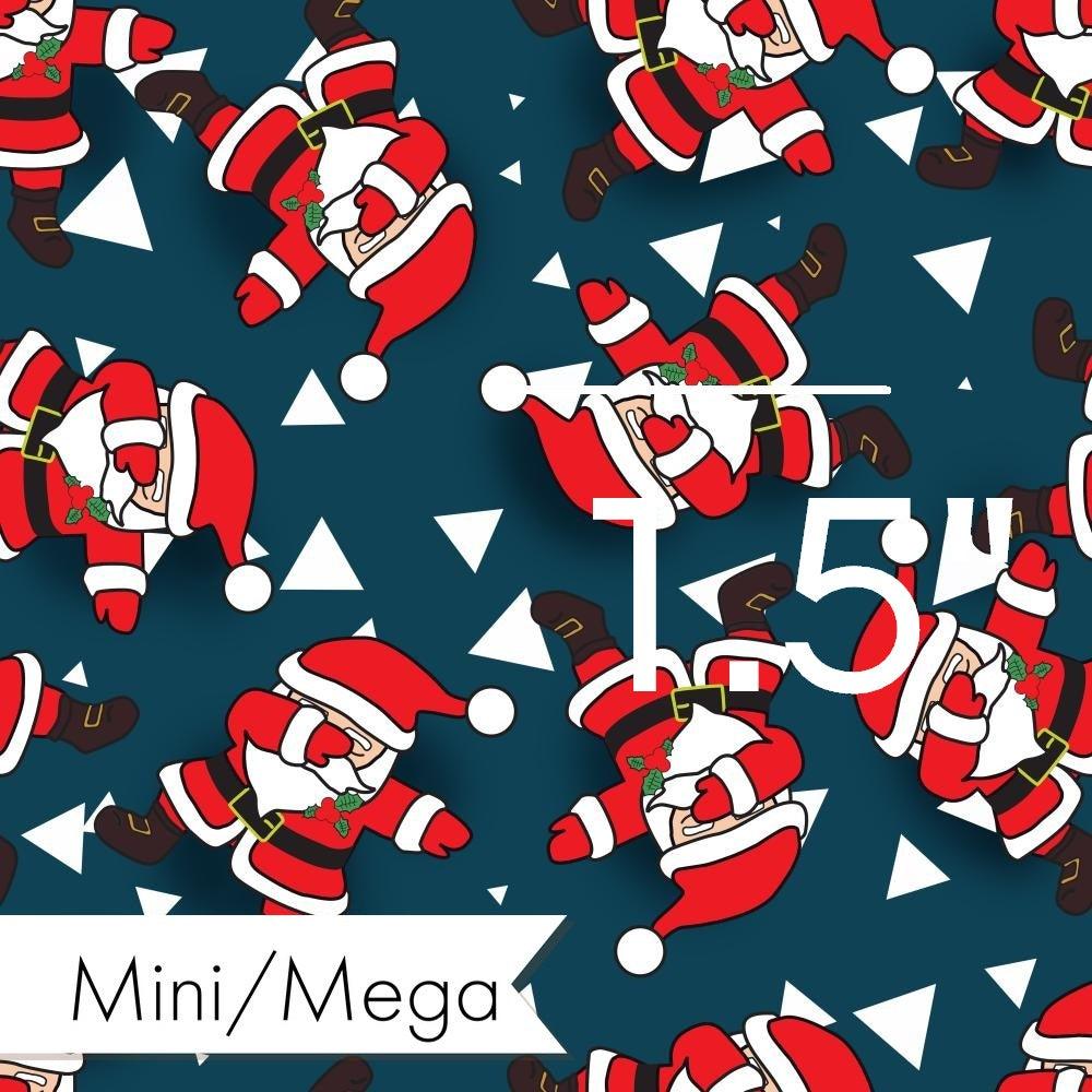 Christmas Design 22 Flossing Santa Fabric – pre-order designer fabric Australia | Fabric by Missy Rose