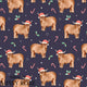 Christmas - Design 251 - Fabric
