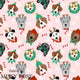 Christmas - Design 253 - Fabric