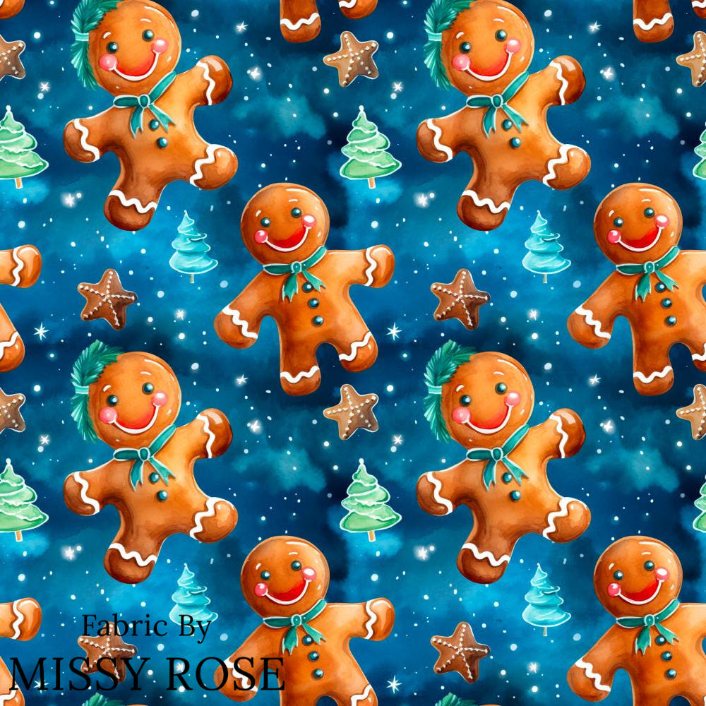 Christmas Design 272 Fabric – premium custom printed fabric for sewing | Fabric by Missy Rose