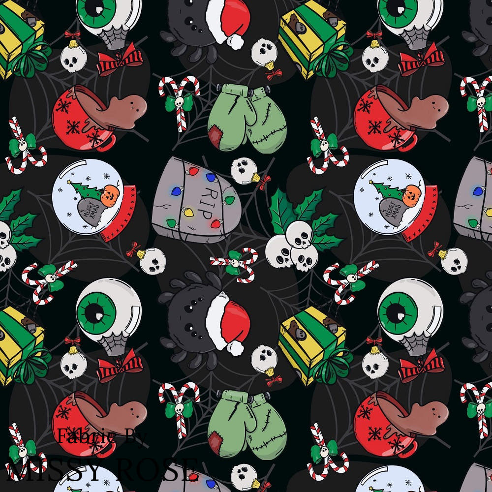 Christmas Design 284 Fabric – made-to-order custom fabric by the metre | Fabric by Missy Rose
