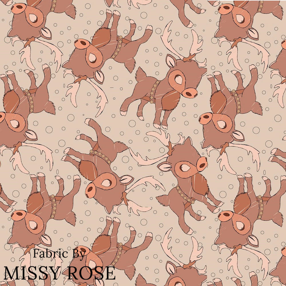 Christmas Design 287 Fabric – custom printed pre-order fabric Australia | Fabric by Missy Rose