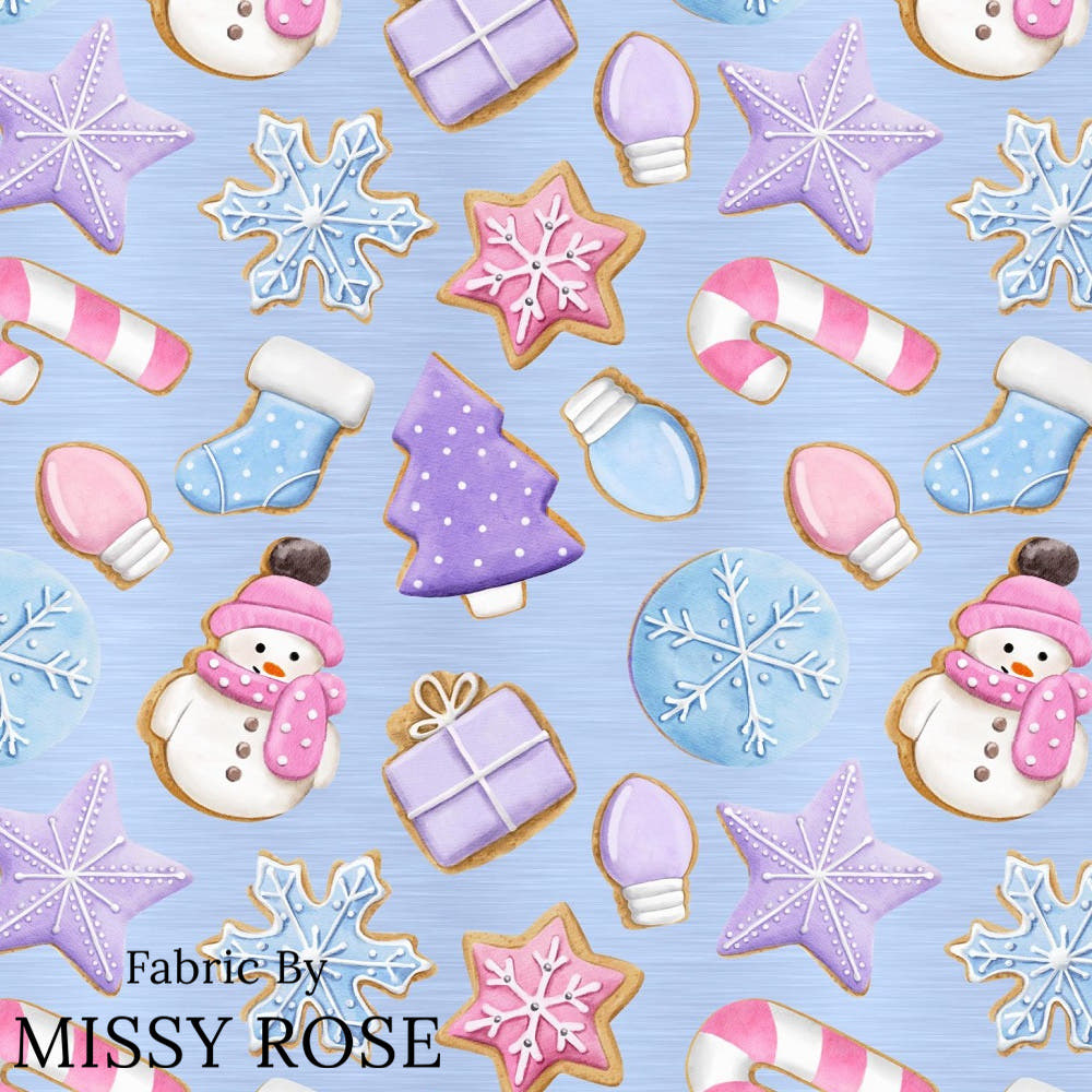 Christmas Design 324 Fabric – premium custom printed fabric for sewing | Fabric by Missy Rose